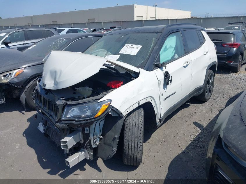 2019 Jeep Compass Altitude Fwd VIN: 3C4NJCBB9KT782534 Lot: 39390575