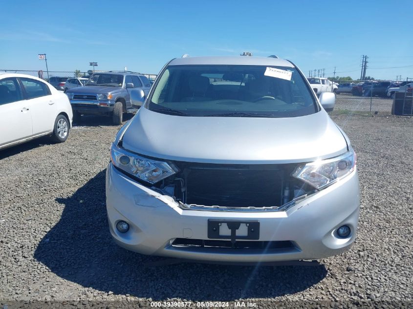 2017 Nissan Quest Sv VIN: JN8AE2KP5H9170023 Lot: 39390577