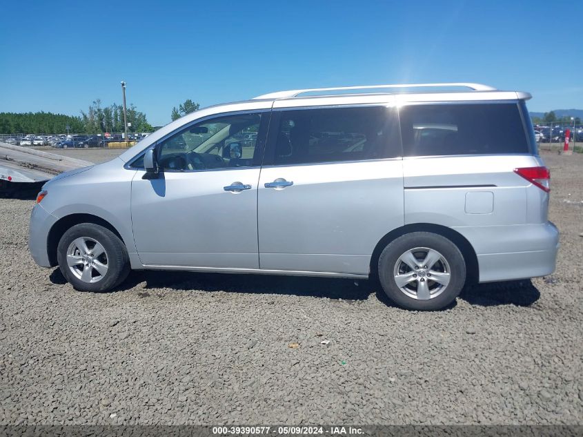 2017 Nissan Quest Sv VIN: JN8AE2KP5H9170023 Lot: 39390577