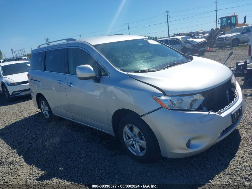 2017 Nissan Quest Sv VIN: JN8AE2KP5H9170023 Lot: 39390577