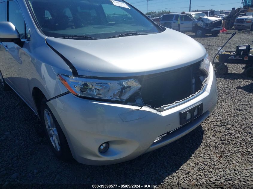 2017 Nissan Quest Sv VIN: JN8AE2KP5H9170023 Lot: 39390577