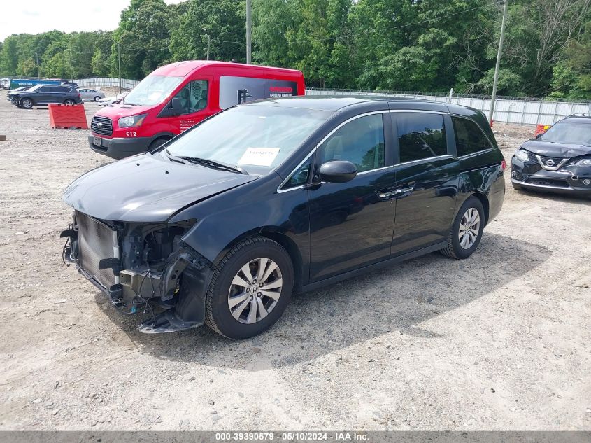 2014 Honda Odyssey Ex VIN: 5FNRL5H43EB107927 Lot: 39390579