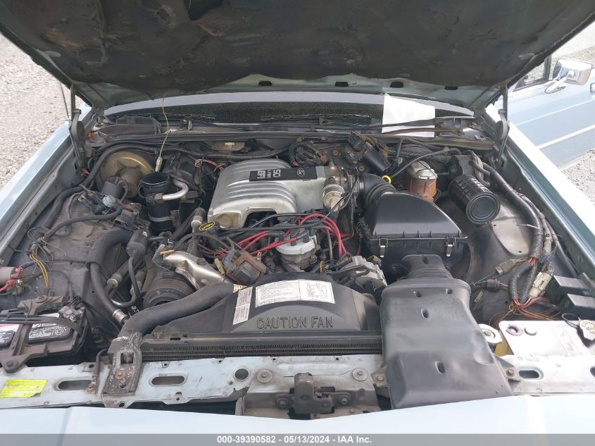 1987 Mercury Grand Marquis Ls VIN: 2MEBM75F2HX719782 Lot: 39390582