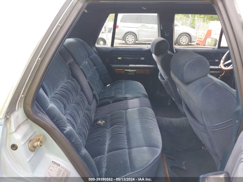 1987 Mercury Grand Marquis Ls VIN: 2MEBM75F2HX719782 Lot: 39390582