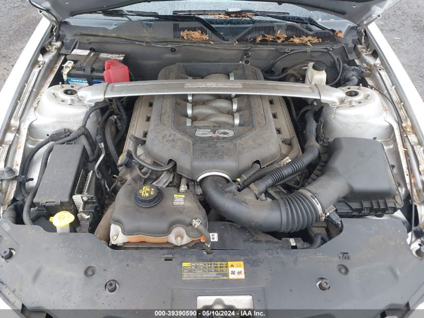 2011 Ford Mustang Gt Premium VIN: 1ZVBP8FF0B5116171 Lot: 39390590