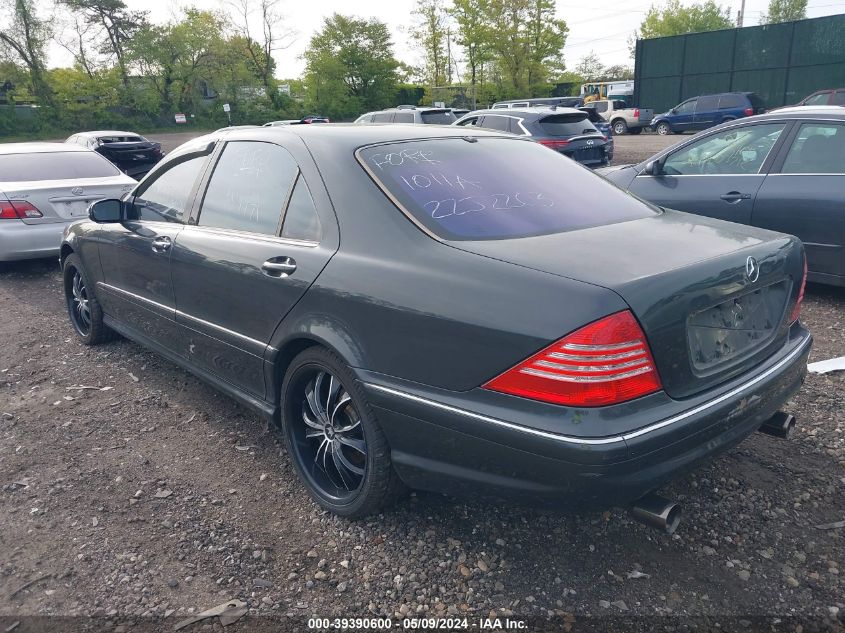 2004 Mercedes-Benz S 430 4Matic VIN: WDBNG83J34A388909 Lot: 39390600