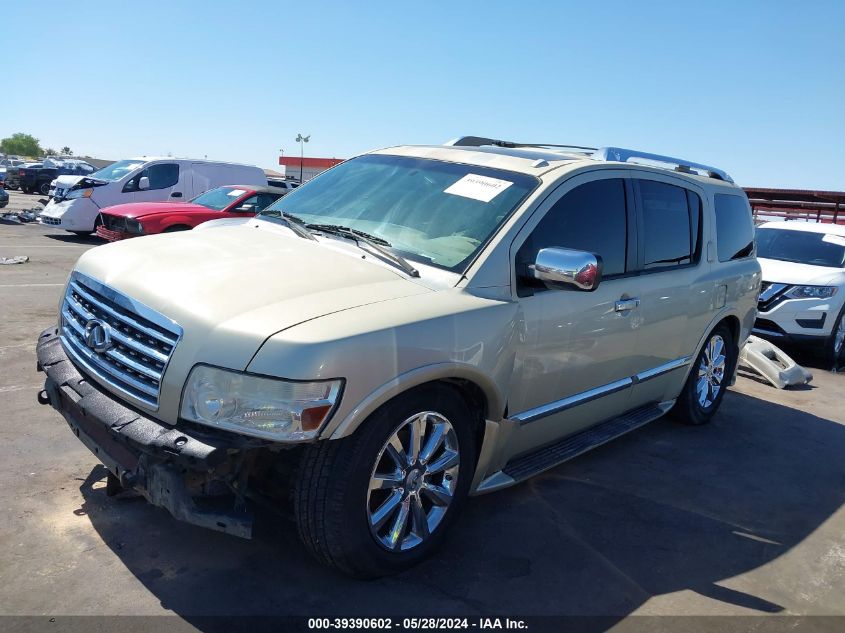 2008 Infiniti Qx56 VIN: 5N3AA08D28N906063 Lot: 39390602