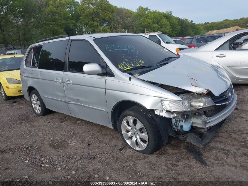 2002 Honda Odyssey Ex VIN: 5FNRL186X2B051930 Lot: 39390603