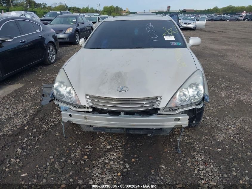 2004 Lexus Es 330 VIN: JTHBA30G645042779 Lot: 39390604