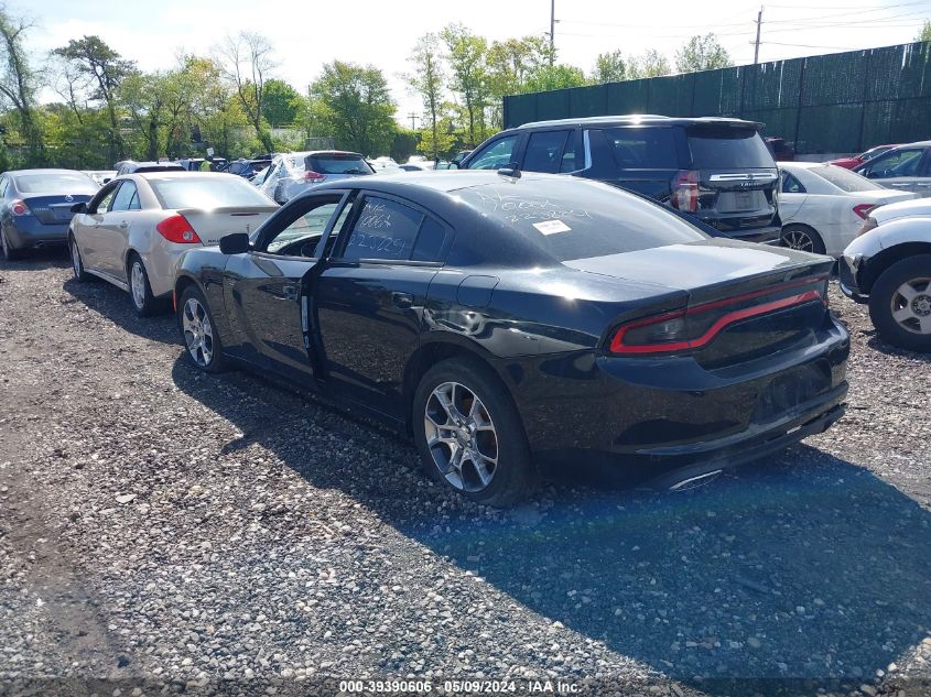2015 DODGE CHARGER SXT - 2C3CDXJG8FH926211
