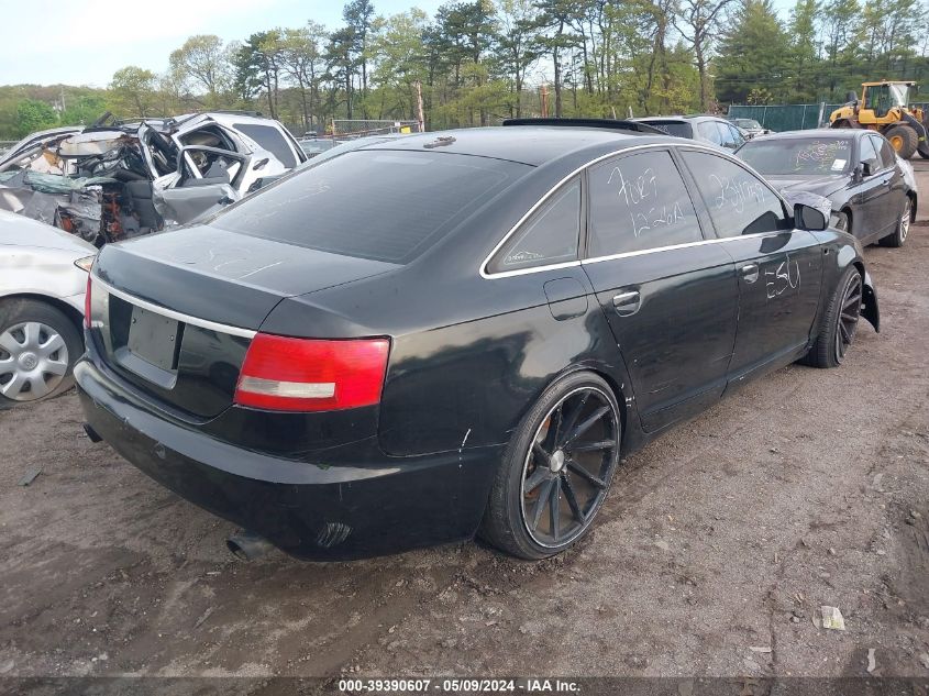 2006 Audi A6 3.2 VIN: WAUDG74F46N029174 Lot: 39390607