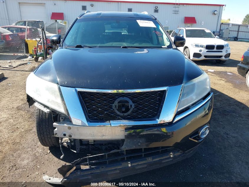 2016 Nissan Pathfinder Sl VIN: 5N1AR2MM5GC659120 Lot: 39390617