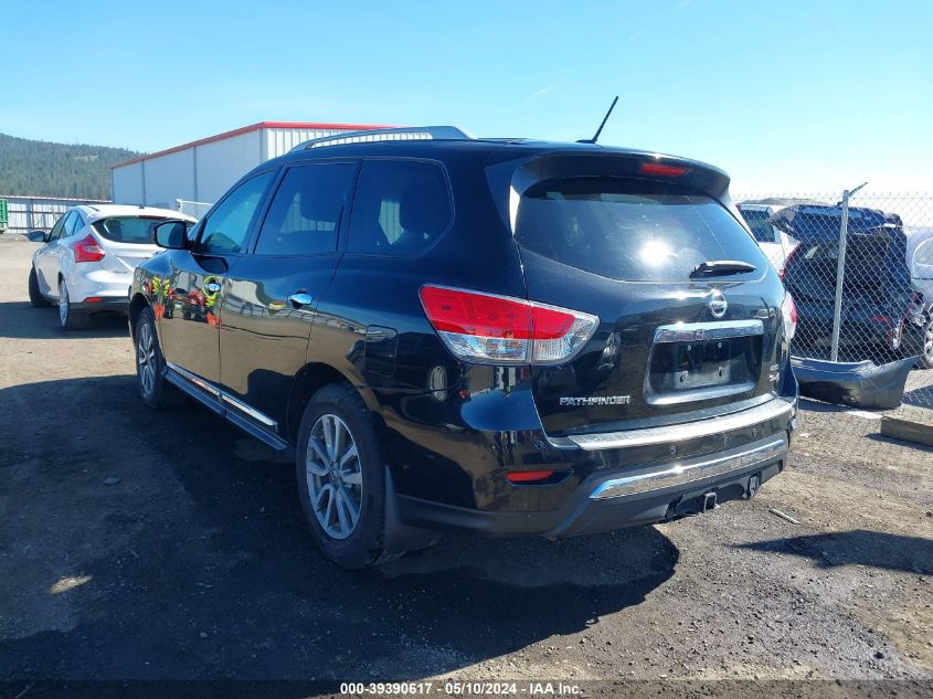 2016 Nissan Pathfinder Sl VIN: 5N1AR2MM5GC659120 Lot: 39390617