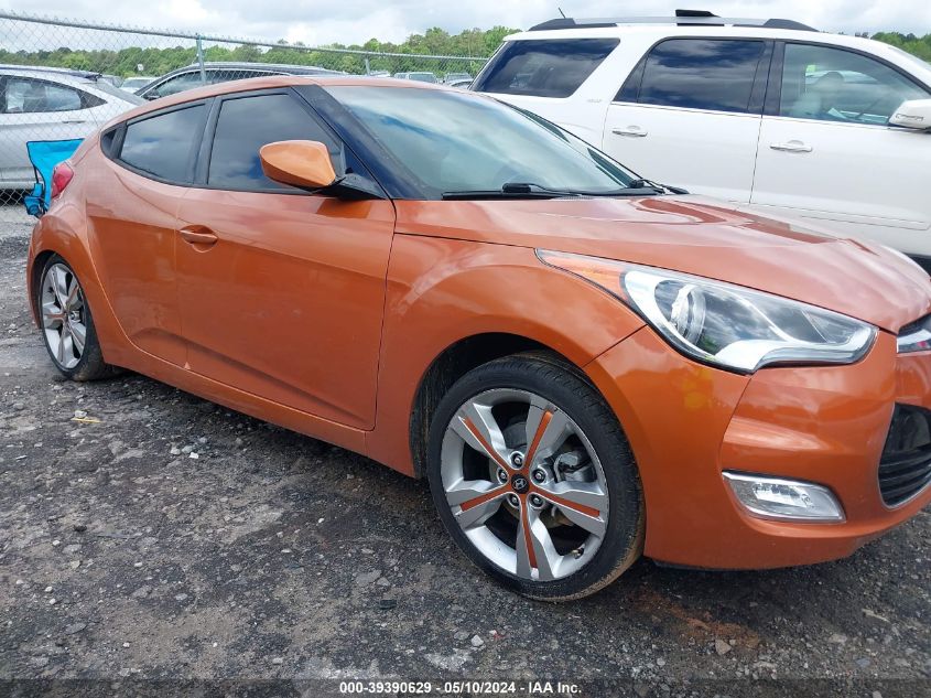 2016 Hyundai Veloster VIN: KMHTC6AD6GU292776 Lot: 39390629