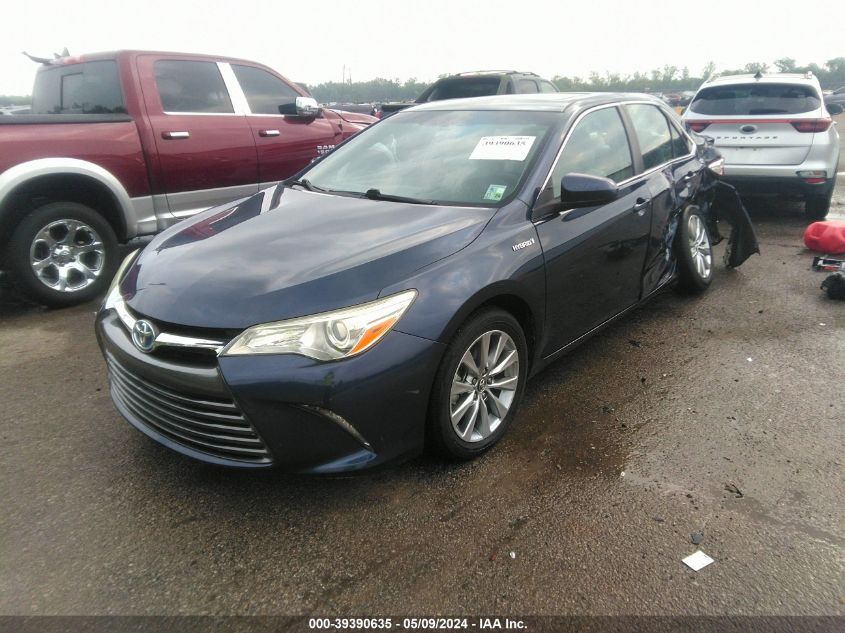 2016 Toyota Camry Hybrid Xle VIN: 4T1BD1FK8GU198434 Lot: 39390635