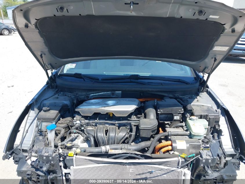 2017 Hyundai Sonata Hybrid Se VIN: KMHE24L34HA071071 Lot: 39390637