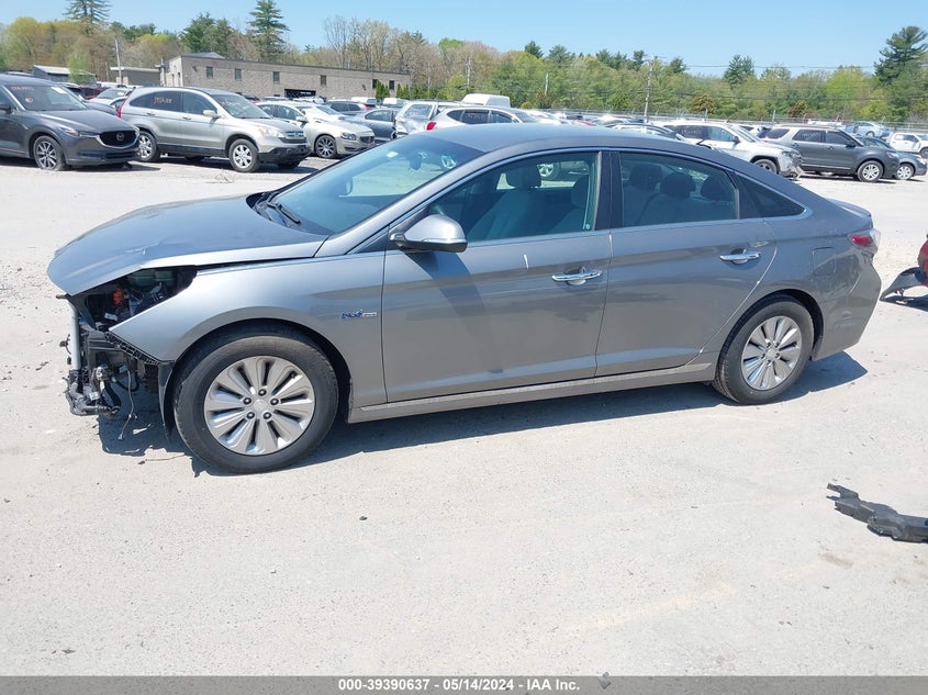 VIN KMHE24L34HA071071 2017 HYUNDAI SONATA HYBRID SE