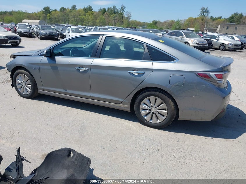 VIN KMHE24L34HA071071 2017 HYUNDAI SONATA HYBRID SE