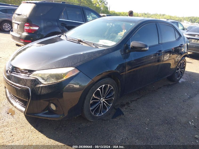 2015 Toyota Corolla S Plus VIN: 2T1BURHE4FC379018 Lot: 39390645