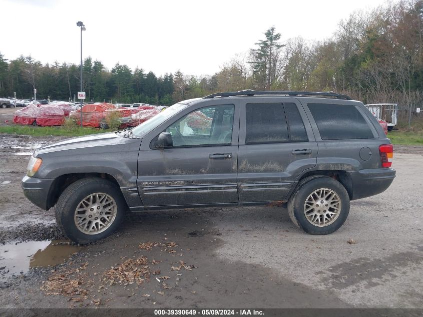 2003 Jeep Grand Cherokee Limited VIN: 1J8GW58N03C561398 Lot: 39390649