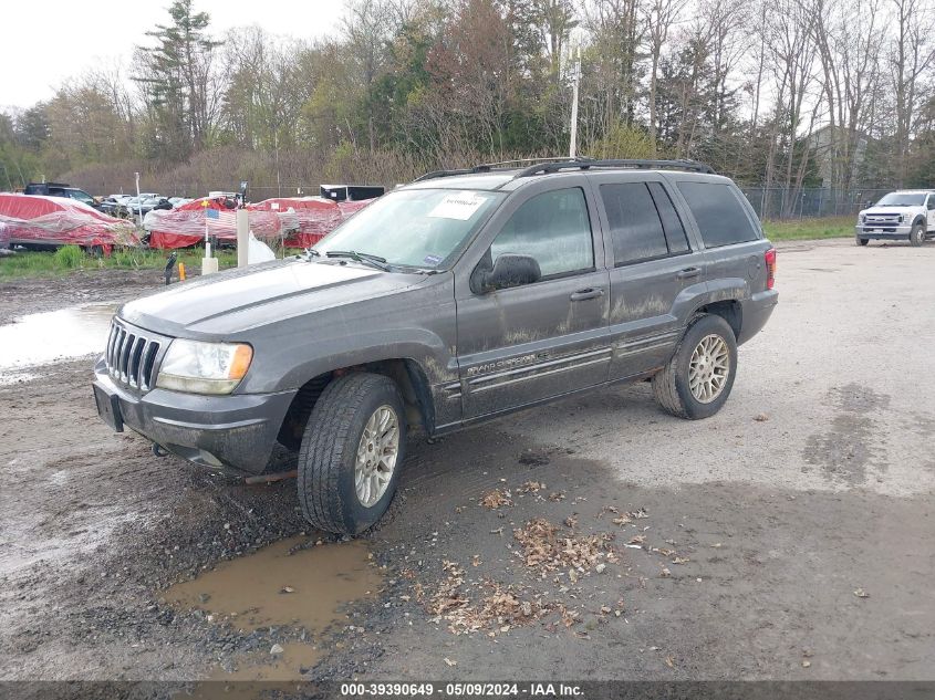 2003 Jeep Grand Cherokee Limited VIN: 1J8GW58N03C561398 Lot: 39390649