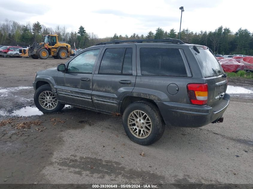 2003 Jeep Grand Cherokee Limited VIN: 1J8GW58N03C561398 Lot: 39390649