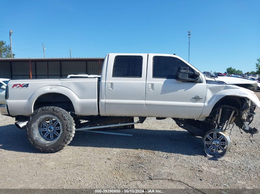 2013 Ford F-250 Lariat VIN: 1FT7W2BT4DEB07156 Lot: 39390650