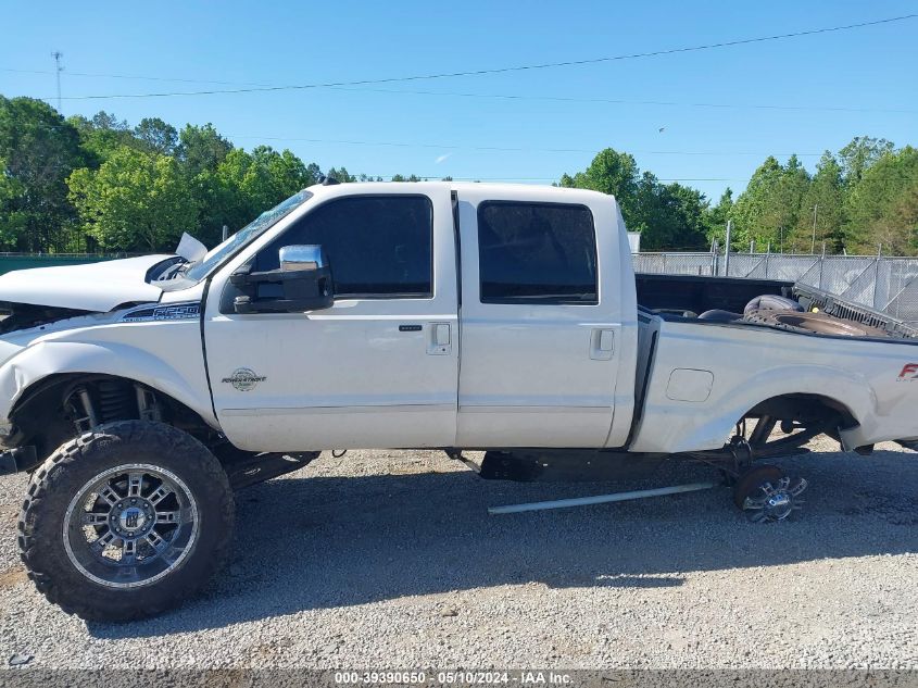 2013 Ford F-250 Lariat VIN: 1FT7W2BT4DEB07156 Lot: 39390650