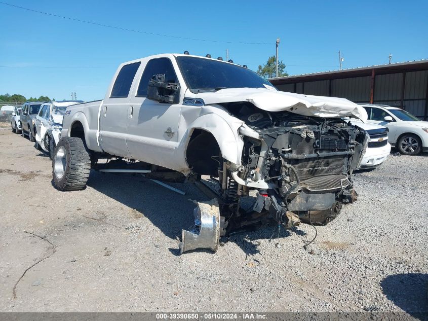 2013 Ford F-250 Lariat VIN: 1FT7W2BT4DEB07156 Lot: 39390650