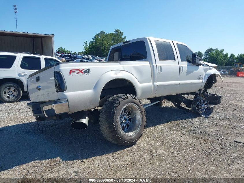 2013 Ford F-250 Lariat VIN: 1FT7W2BT4DEB07156 Lot: 39390650