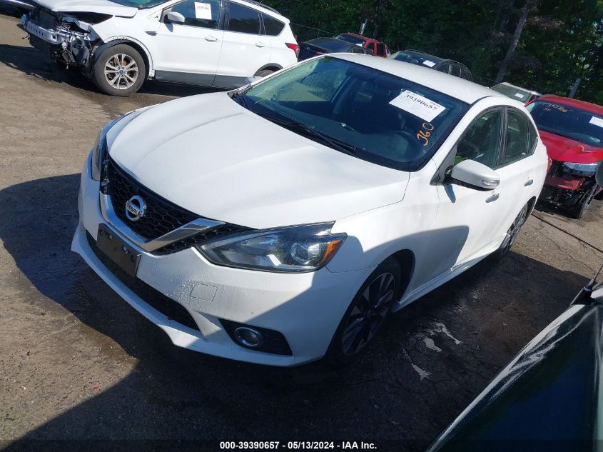 2016 Nissan Sentra Sr VIN: 3N1AB7AP2GY322919 Lot: 39390657