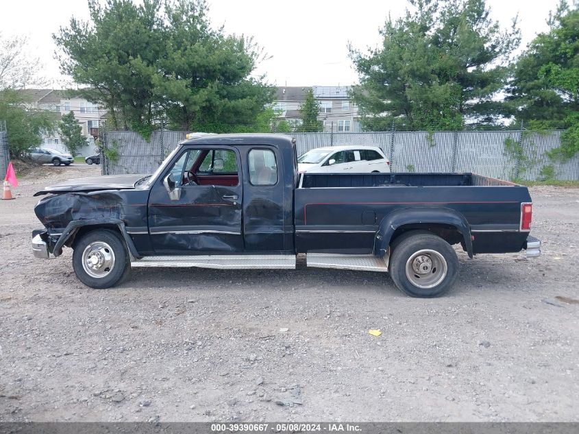 1993 Dodge D-Series D300/D350 VIN: 3B7ME33C2PM157451 Lot: 39390667