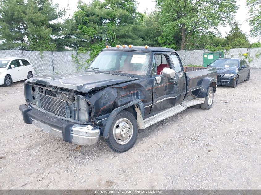 1993 Dodge D-Series D300/D350 VIN: 3B7ME33C2PM157451 Lot: 39390667