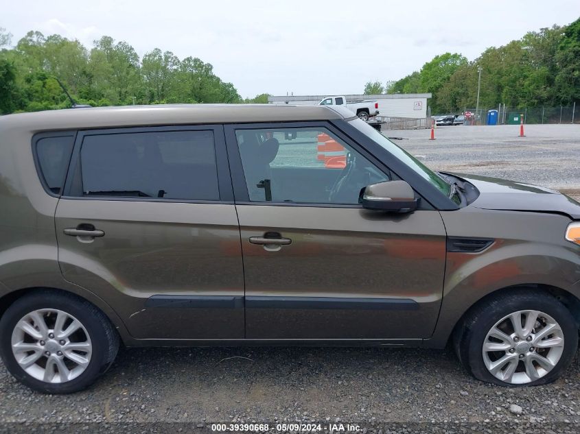 2012 Kia Soul + VIN: KNDJT2A65C7417765 Lot: 39390668