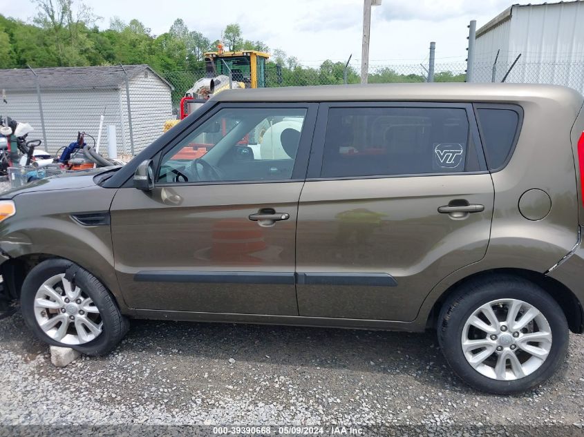 2012 Kia Soul + VIN: KNDJT2A65C7417765 Lot: 39390668