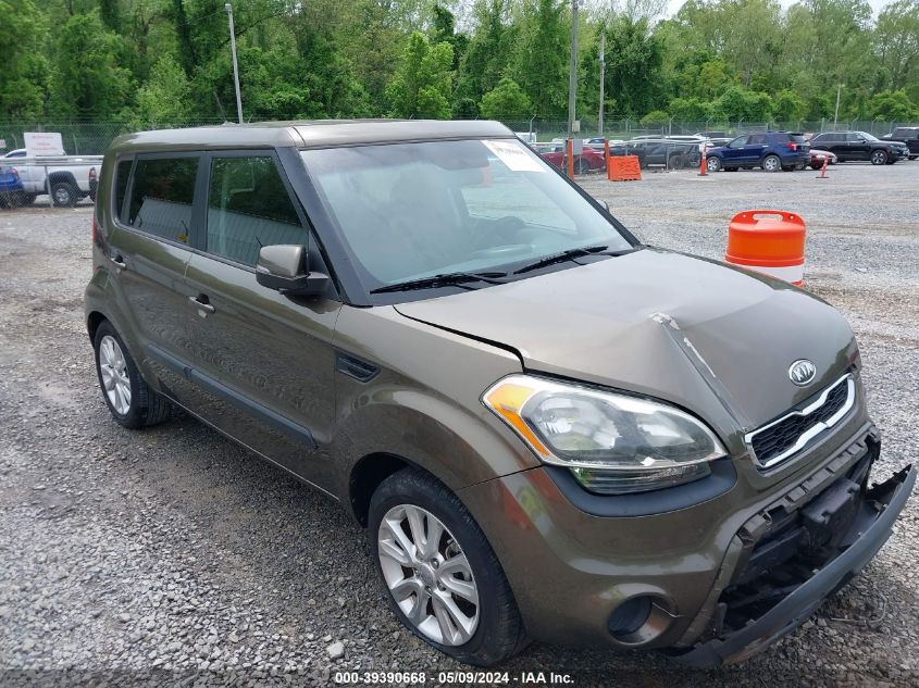 2012 Kia Soul + VIN: KNDJT2A65C7417765 Lot: 39390668