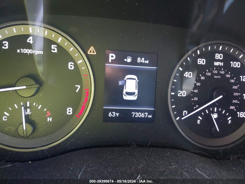 2019 Hyundai Tucson Sel VIN: KM8J33AL9KU874800 Lot: 39390674