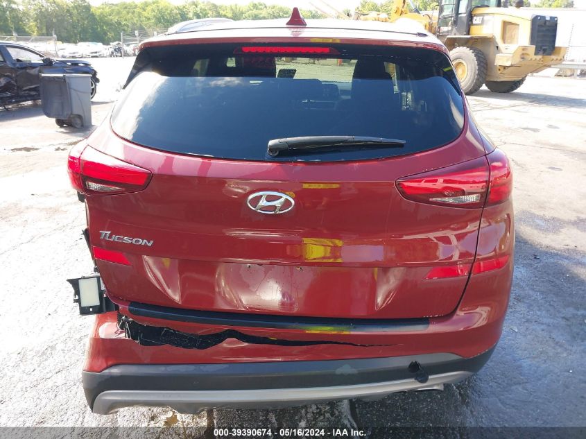 2019 Hyundai Tucson Sel VIN: KM8J33AL9KU874800 Lot: 39390674