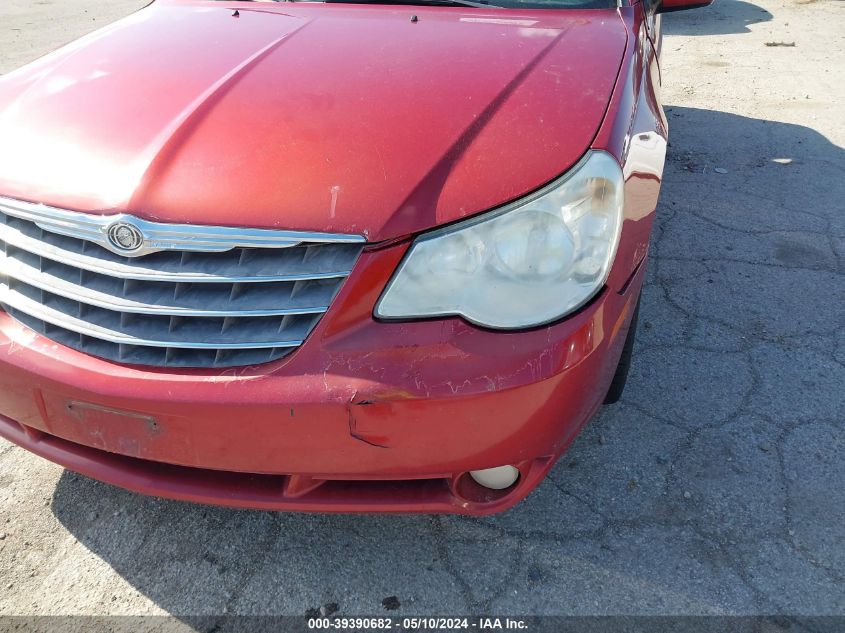 2010 Chrysler Sebring Touring VIN: 1C3CC5FV4AN129775 Lot: 39390682