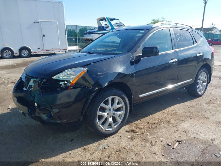 2011 Nissan Rogue Sv VIN: JN8AS5MVXBW686456 Lot: 39390684