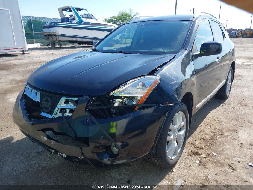 2011 Nissan Rogue Sv VIN: JN8AS5MVXBW686456 Lot: 39390684