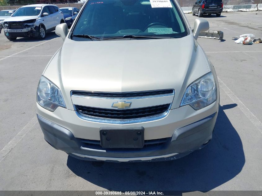 2012 Chevrolet Captiva Sport 2Ls VIN: 3GNAL2EK7CS579574 Lot: 39390685