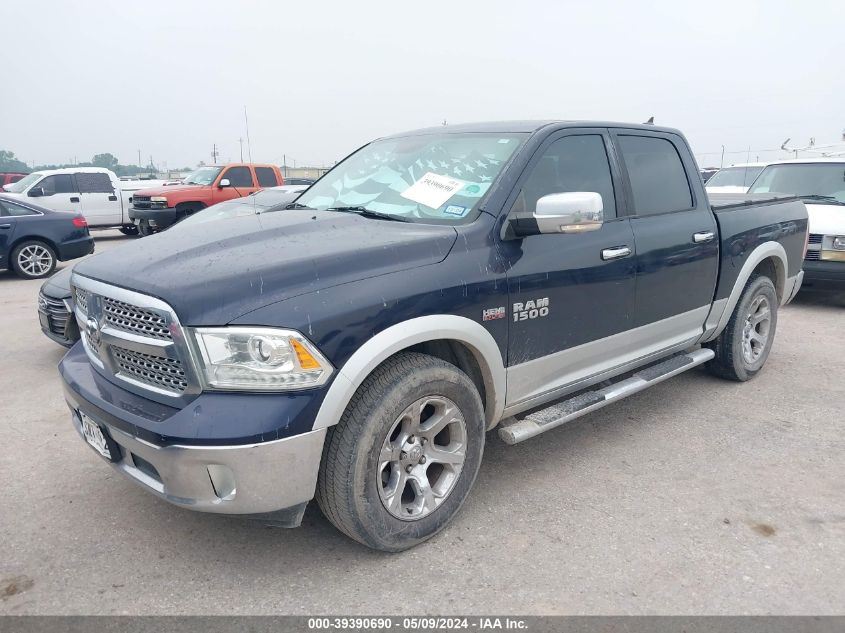 2013 Ram 1500 Laramie VIN: 1C6RR6NT9DS602934 Lot: 40647028