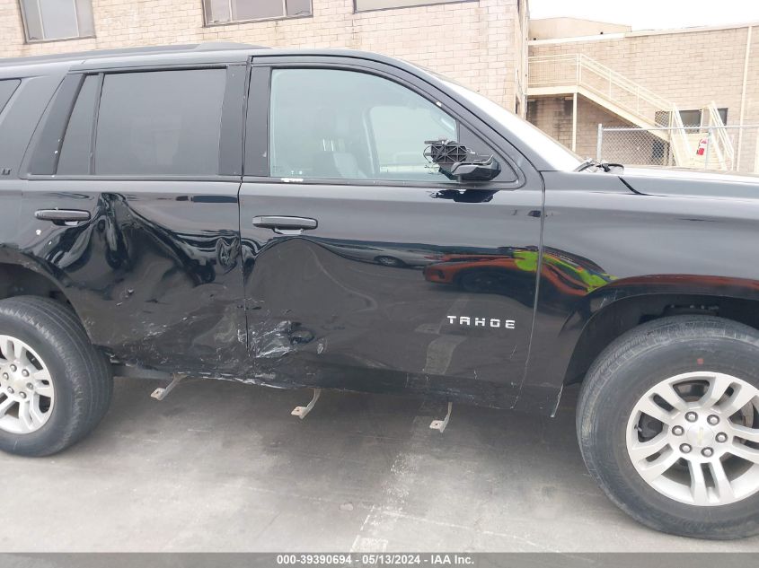 2020 CHEVROLET TAHOE 4WD LT - 1GNSKBKC1LR159414