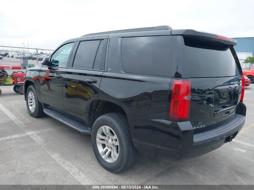 2020 Chevrolet Tahoe 4Wd Lt VIN: 1GNSKBKC1LR159414 Lot: 39390694