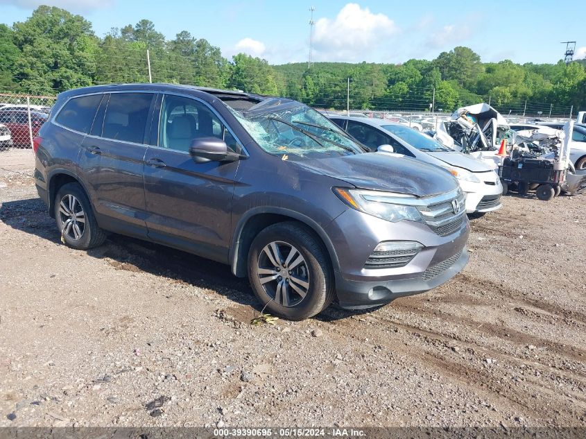 2018 Honda Pilot Ex-L VIN: 5FNYF6H7XJB062465 Lot: 39390695