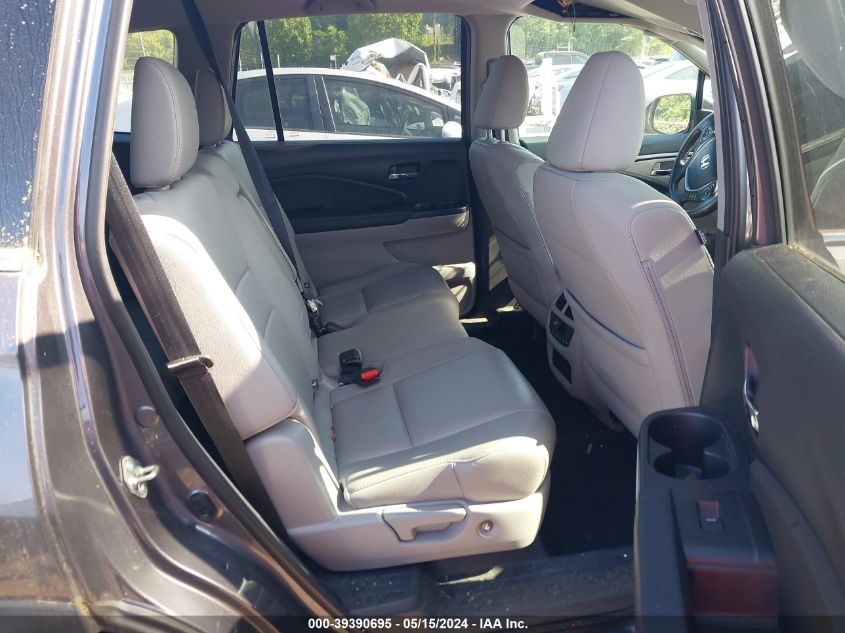 2018 Honda Pilot Ex-L VIN: 5FNYF6H7XJB062465 Lot: 39390695