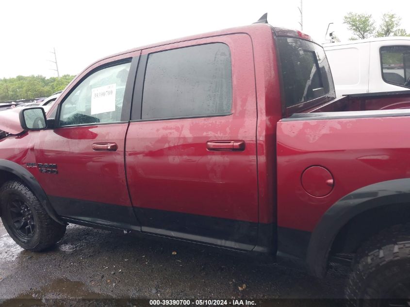 2017 Ram 1500 Rebel 4X4 5'7 Box VIN: 1C6RR7YTXHS778785 Lot: 39390700