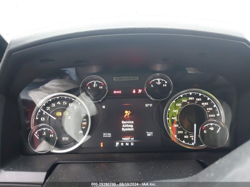 2017 Ram 1500 Rebel 4X4 5'7 Box VIN: 1C6RR7YTXHS778785 Lot: 39390700