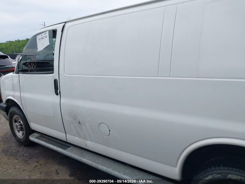 2020 GMC Savana Cargo Rwd 2500 Regular Wheelbase Work Van VIN: 1GTW7AFG3L1235734 Lot: 39390704